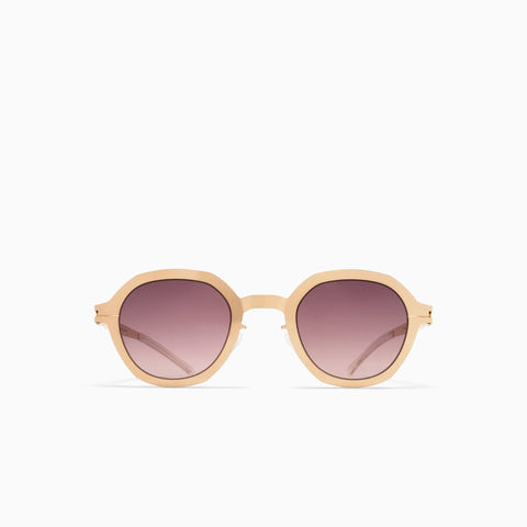 Mykita Maureen Champagne Gold - Cedar Brown Gradient