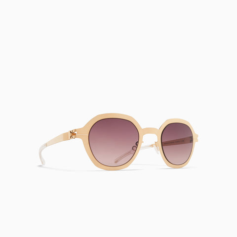 Mykita Maureen Champagne Gold - Cedar Brown Gradient