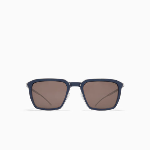 Mykita Embers MH75 Indigo / Shinysilver  - Brown Solid