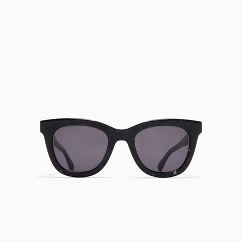 Mykita Laimi C110 Black Havana / Shiny Silver - Coolgrey Solid