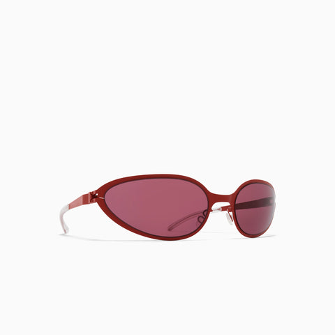 Mykita x 032C Bear Burnt Orange - Bordeaux Solid