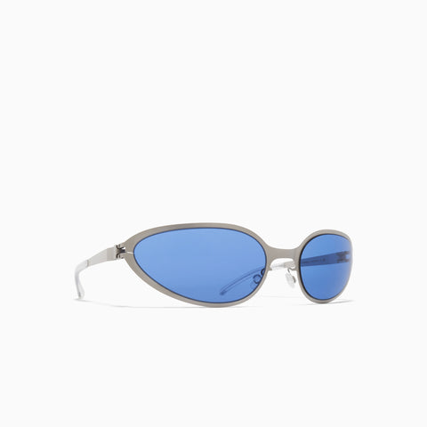 Mykita x 032C Bear Matte Silver - Cobalt Solid