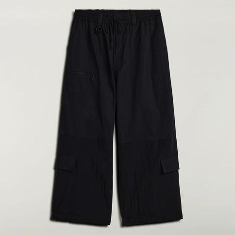 adidas Y-3 Cropped Straight Leg Pants Black