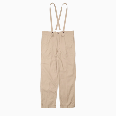 Visvim Camus Braces Pants Beige