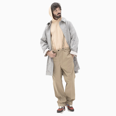 Visvim Camus Braces Pants Beige