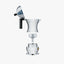 Mozaik Alessi x illy Pulcina Espresso Coffee Maker 3 Cups