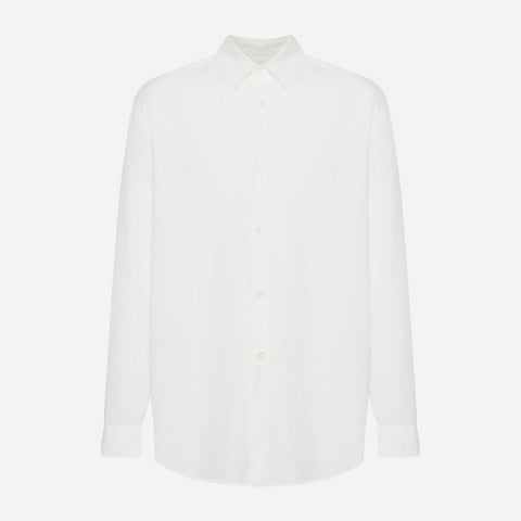 Our Legacy Formal Shirt White Peached Cupro Poplin