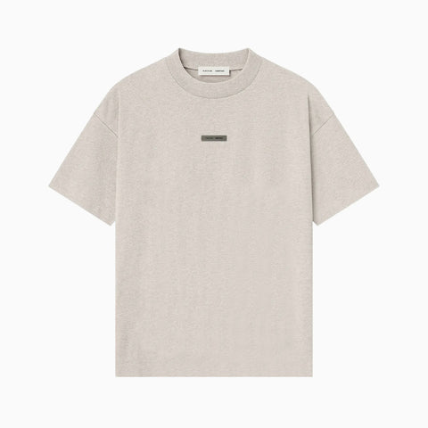 Fear of God Essentials Classic Short Sleeve Tee Heather Stone