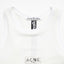 Acne Studios Logo Tank Top Optic White