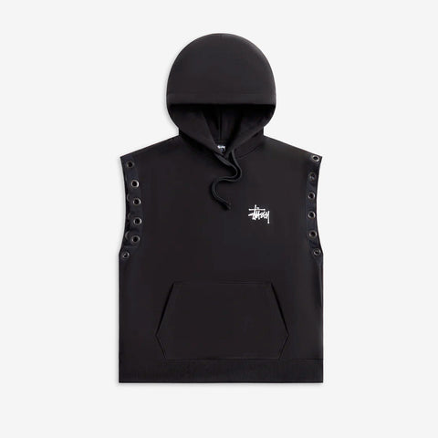 Junya Watanabe MAN x Stüssy Sleeveless Hoodie Black