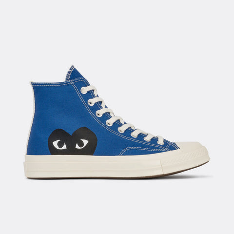 Comme des Garçons Play Converse Chuck Taylor High Top Blue