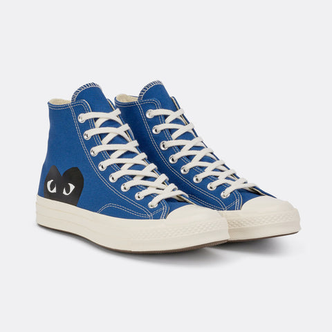 Comme des Garçons Play Converse Chuck Taylor High Top Blue