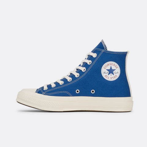 Comme des Garçons Play Converse Chuck Taylor High Top Blue