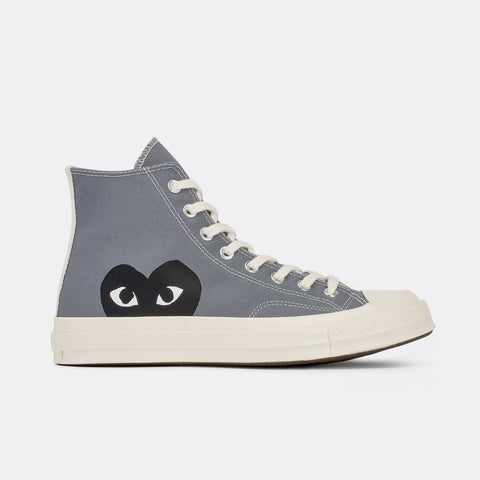 Comme des Garçons Play Converse Chuck Taylor High Top Grey