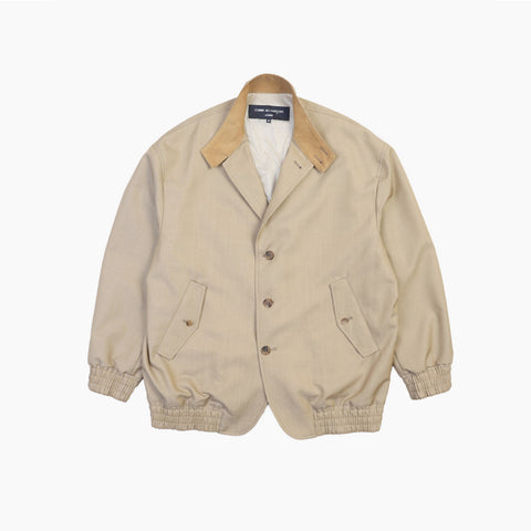 Comme des Garçons HOMME Wool Blazer Jacket Beige