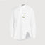 Comme des Garçons SHIRT x Lacoste Triple Logo Asymmetrical Shirt White / Black
