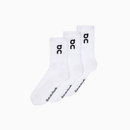 On Logo Sock High 3P White