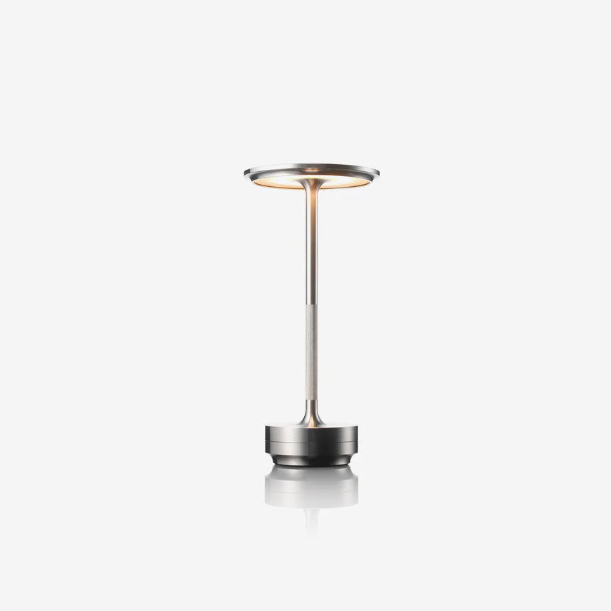 Mozaik Ambientec Turn Table Lamp Stainless Steel