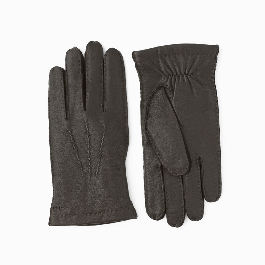 Hestra Deerskin Primaloft RIB Glove Yellow