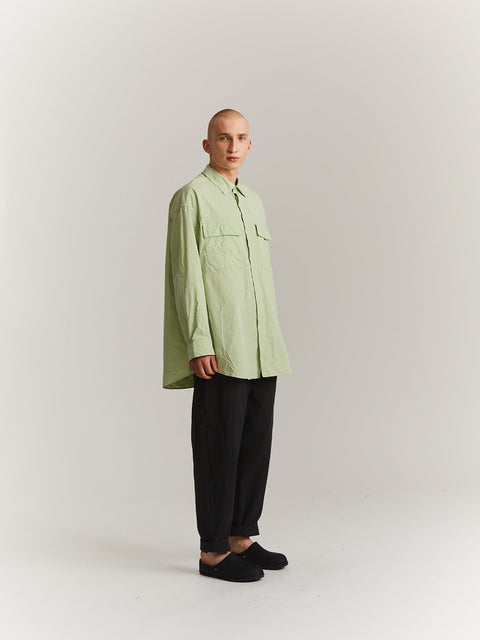 Casey/Casey Volume Shirt Paper Cot Jade