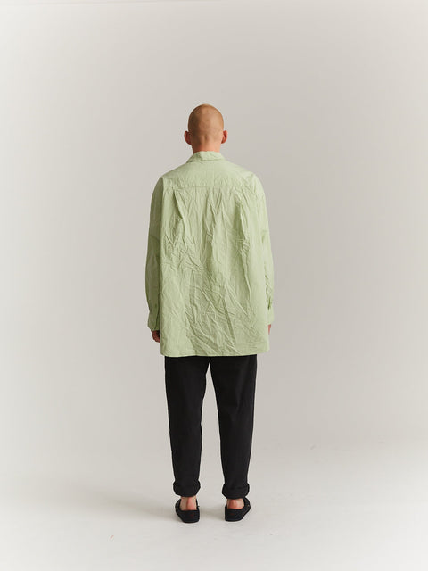 Casey/Casey Volume Shirt Paper Cot Jade