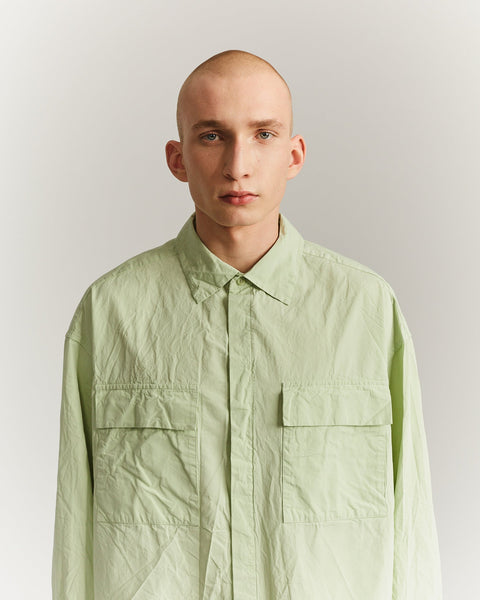 Casey/Casey Volume Shirt Paper Cot Jade