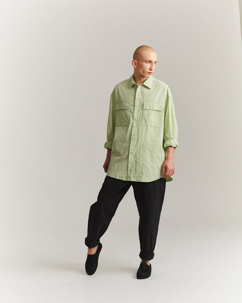 Casey/Casey Volume Shirt Paper Cot Jade