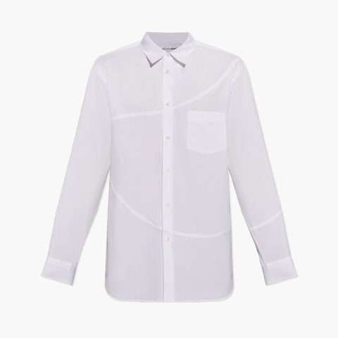 Comme des Garçons SHIRT Panelled Shirt White