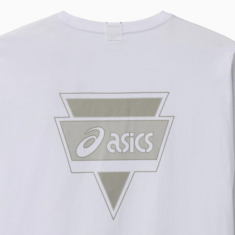 ASICS Graphic Long Sleeve Tee White