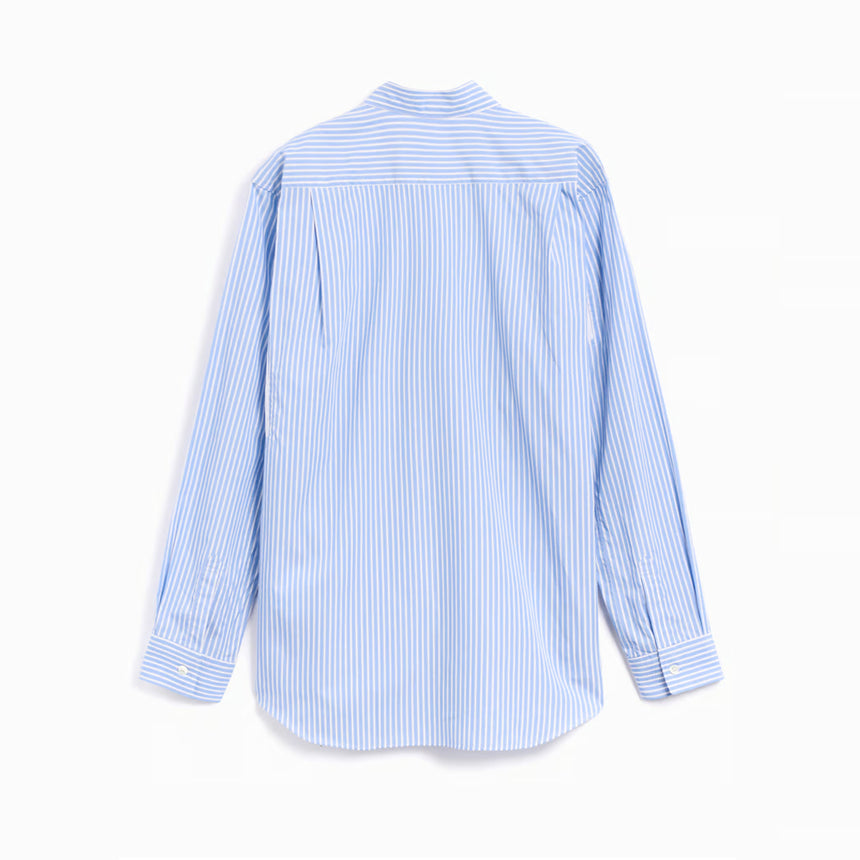 Comme des Garçons SHIRT Woven Striped Check Shirt Blue