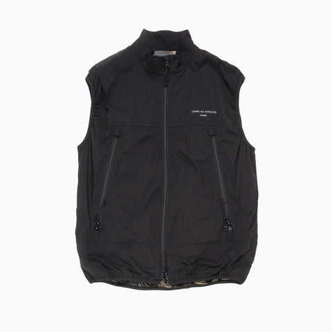 Comme des Garçons HOMME Technical Nylon Vest Black