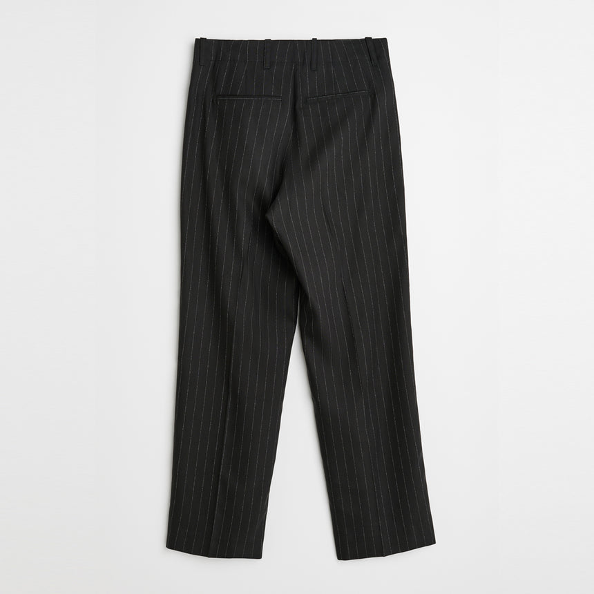 Our Legacy Borrowed Chino Pants Black Chalk Stripe
