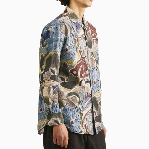 Casey/Casey Big Raccourcie Shirt Print Browns