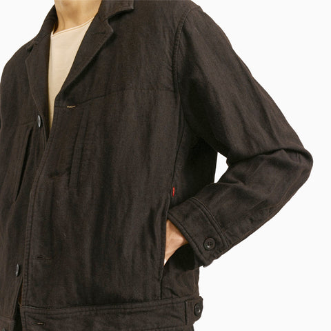 Casey/Casey Oscar Jacket Bat Dark Brown