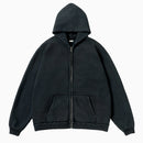 A.PRESSE Vintage Zip Sweat Hoodie Black