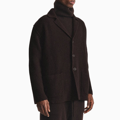 Casey/Casey Panno Jacket Wooly Ebony