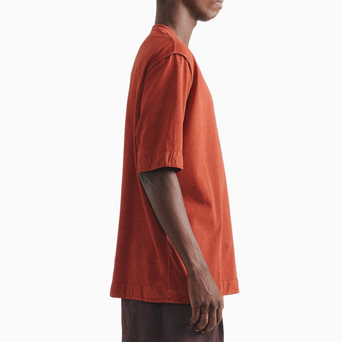 Casey/Casey Felix SS T-Shirt Heavy Jersey Terracotta