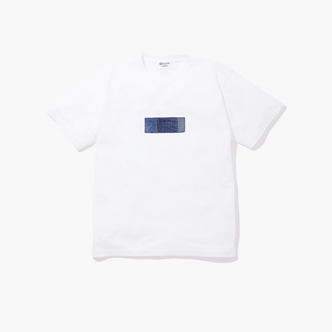 Kuon Boro Box Tee White