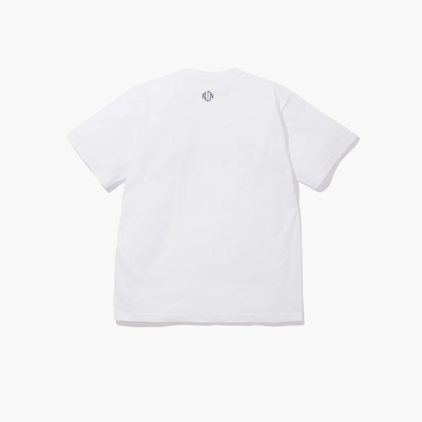 Kuon Boro Box Tee White