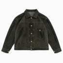 Yâr’in Type 1 Cashmere Suede Jacket Khaki