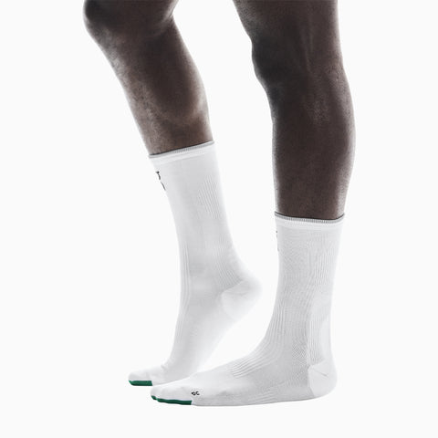 On Elite Run Sock High White | Ivory