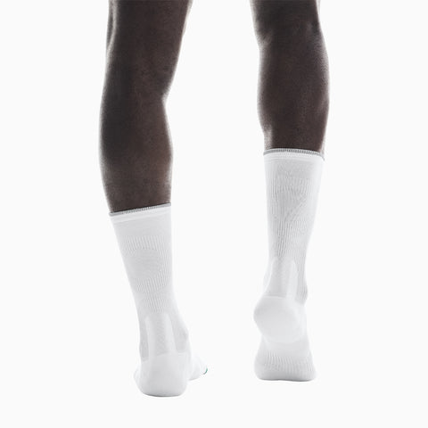 On Elite Run Sock High White | Ivory