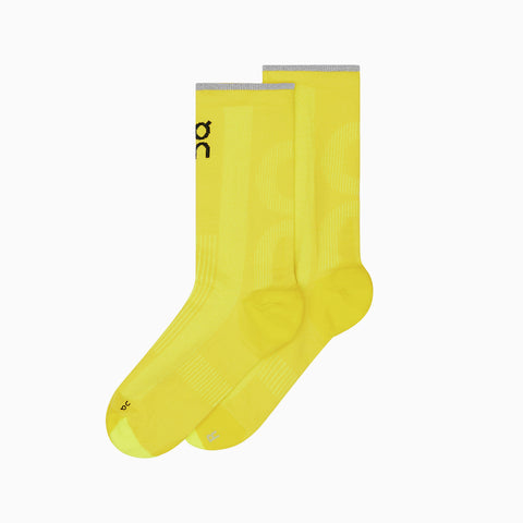 On Elite Run Sock High Lime