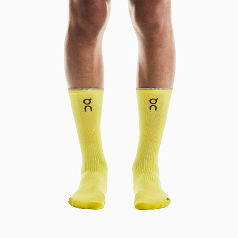 On Elite Run Sock High Lime