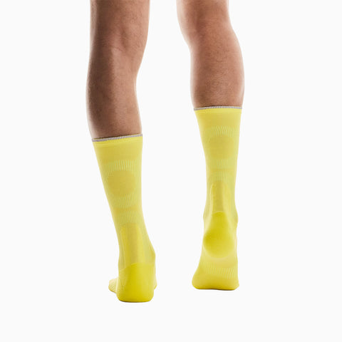 On Elite Run Sock High Lime