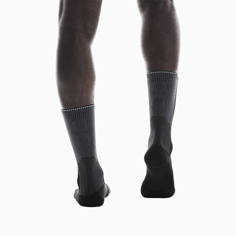 On Performance Run Sock High Black | Eclipse