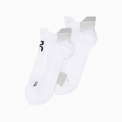 On Performance Run Sock Low White | Glacier