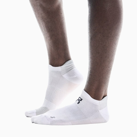 On Performance Run Sock Low White | Glacier