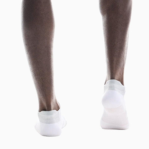 On Performance Run Sock Low White | Glacier