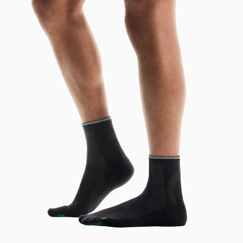 On Elite Run Sock Mid Black